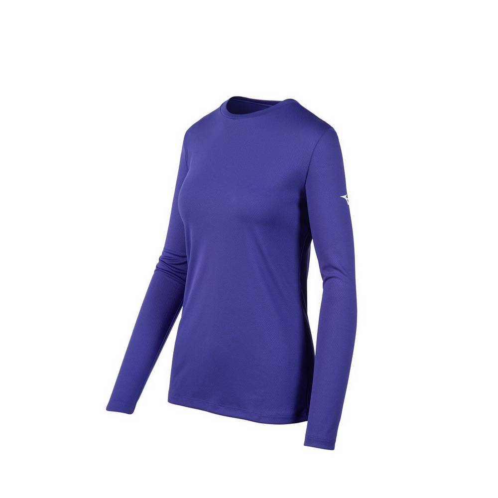 Damske Tričko Mizuno Long Sleeve Nachový Vypredaj OJEB39264